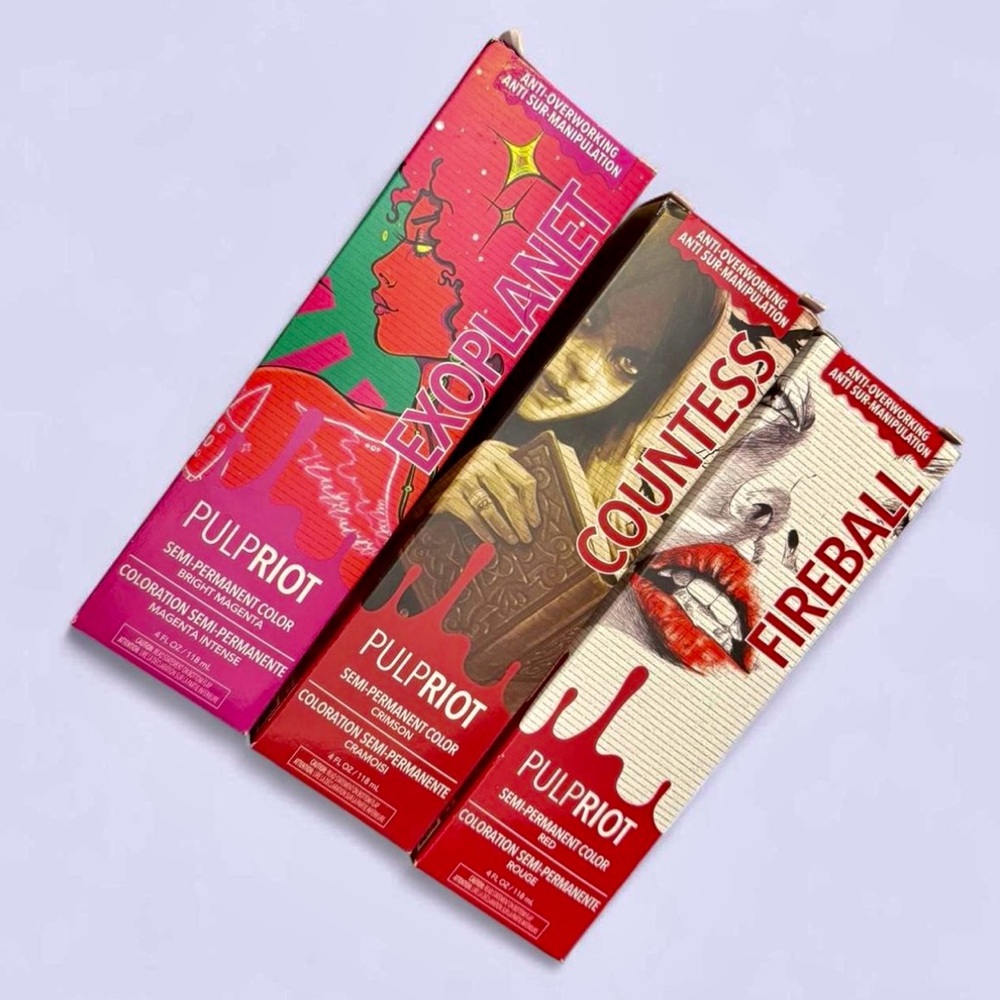 Pulp Riot Semi-Permanent Hair Color Trio